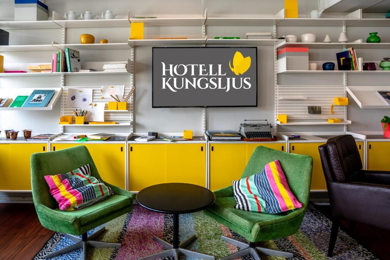 Hotell Kungsljus, Budgethotell Västervik Exterior foto